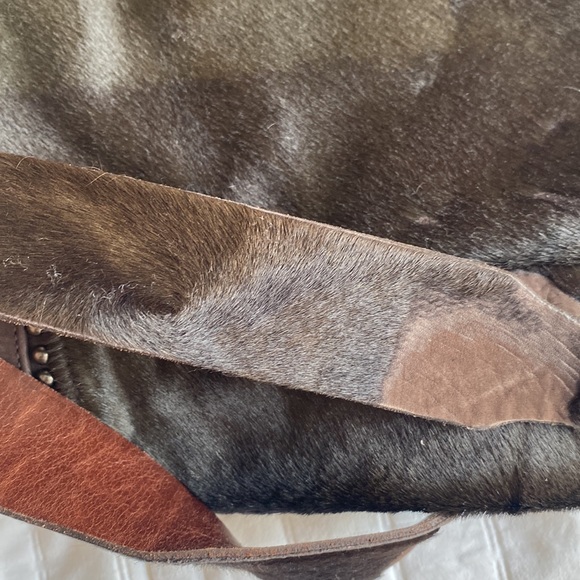 Jose Luis Calf Hair Leather German Silver Bag - Picture 14 of 15